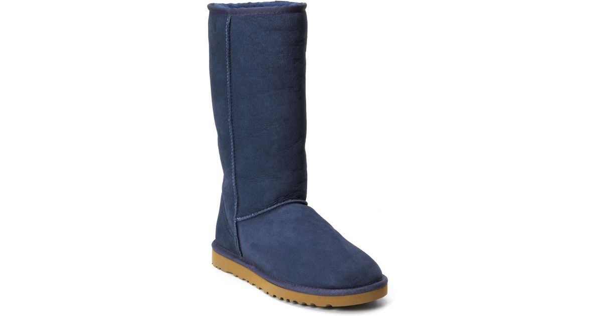 ugg classic tall navy