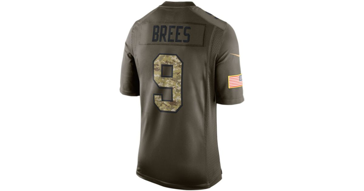 brees salute to service jersey