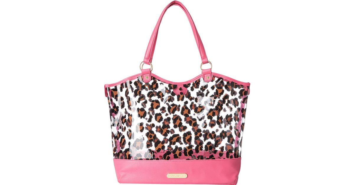 betsey johnson clear tote
