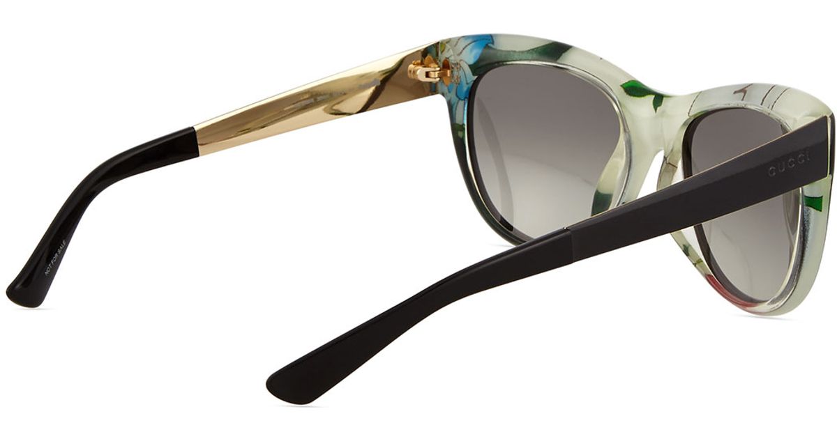gucci floral glasses