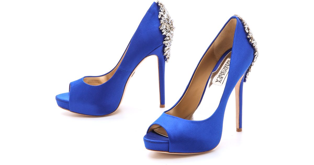 sapphire blue pumps
