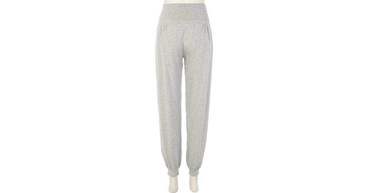 River Island Grey Drop Crotch Harem 