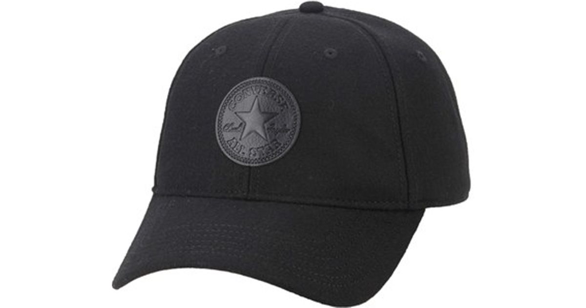 converse black cap