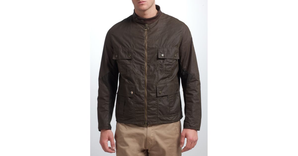 barbour chico wax jacket