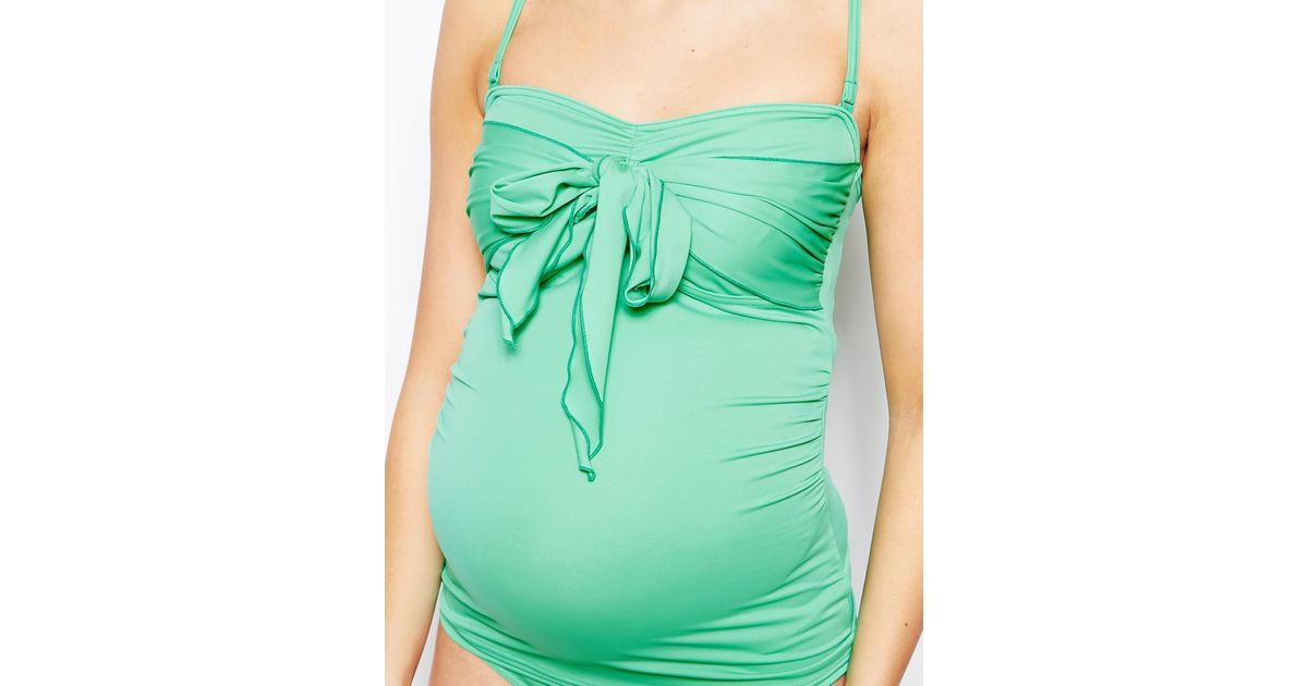 ASOS Exclusive Swimwear Pant in Green Lyst