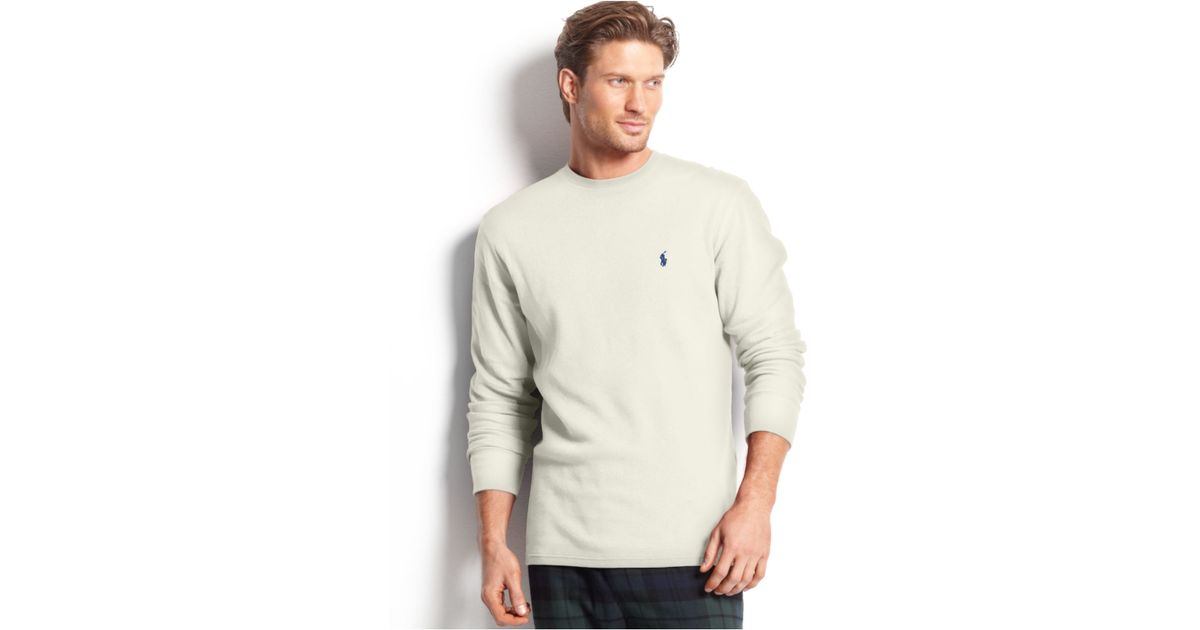 polo ralph lauren long sleeve thermal top