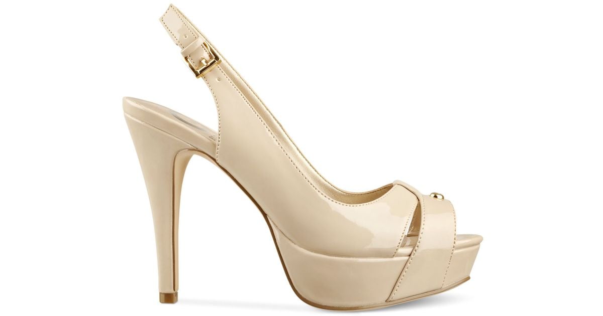 slingback pumps guess