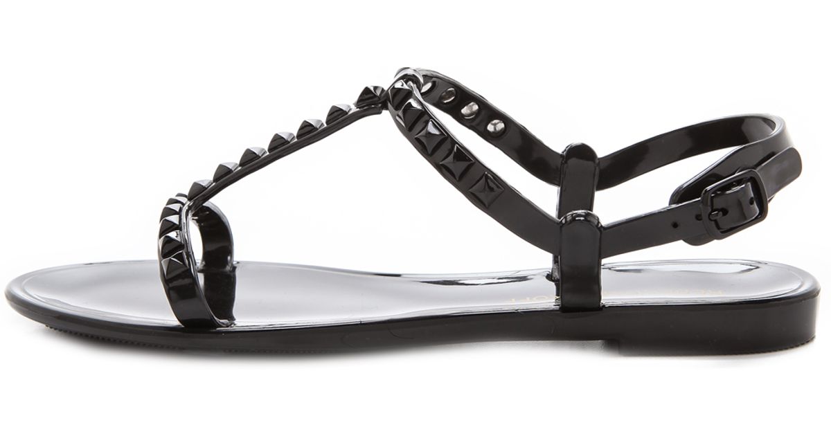 t strap jelly sandals
