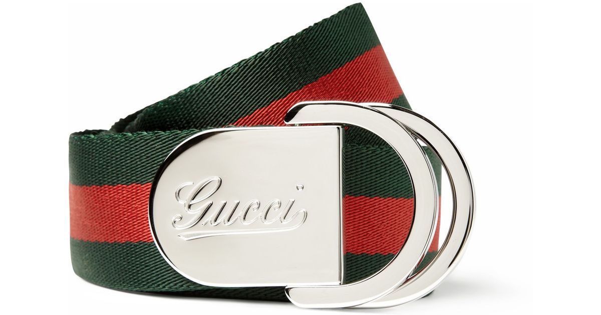 gucci-green-striped-canvas- 