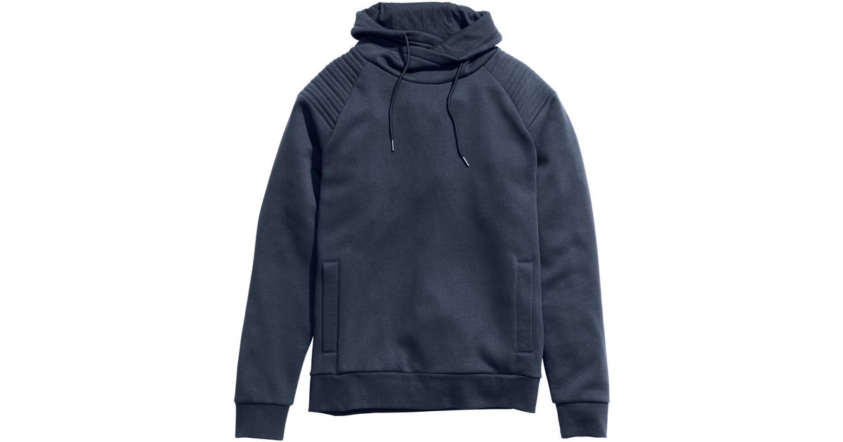 h&m funnel neck hoodie