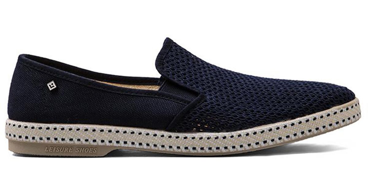 Rivieras Canvas Classic 20c Shoe in Marine (Blue) for Men - Lyst