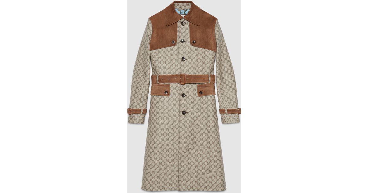 gucci trench coat mens