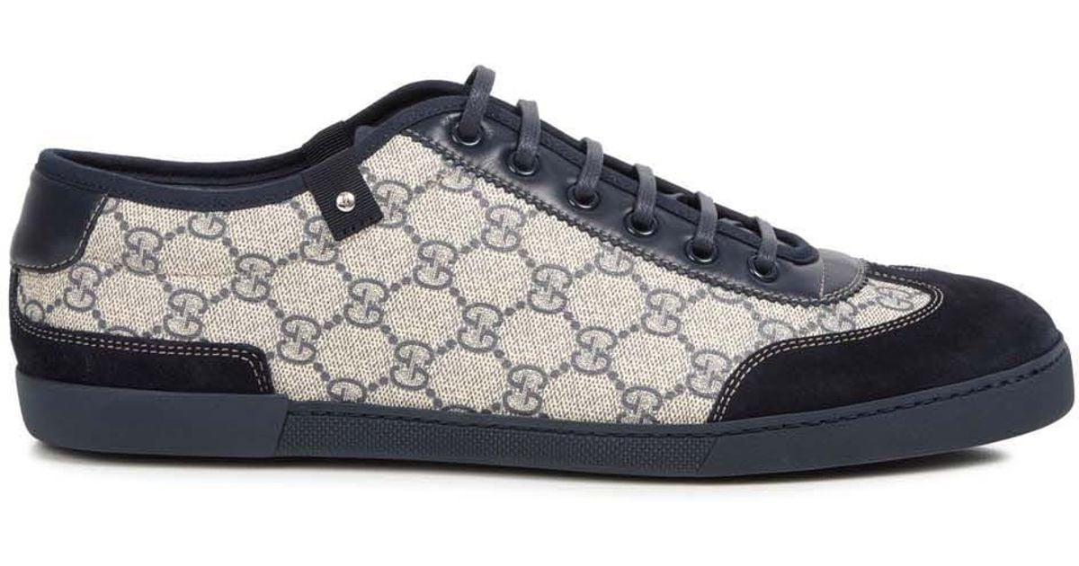 gucci blue trainers