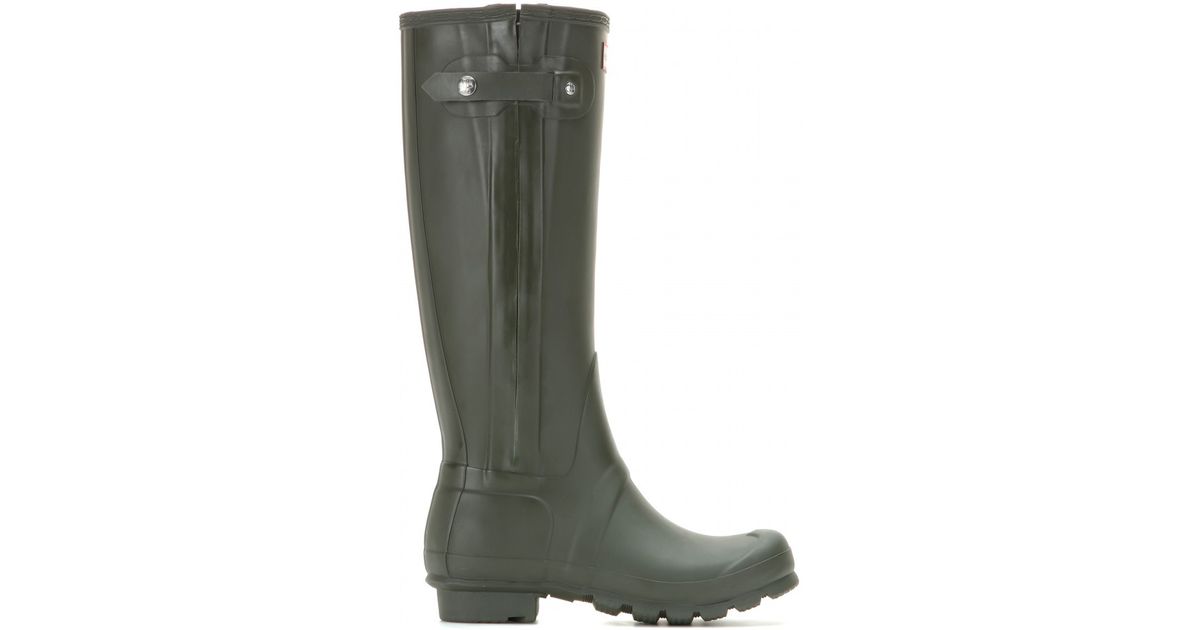 zip up hunter boots