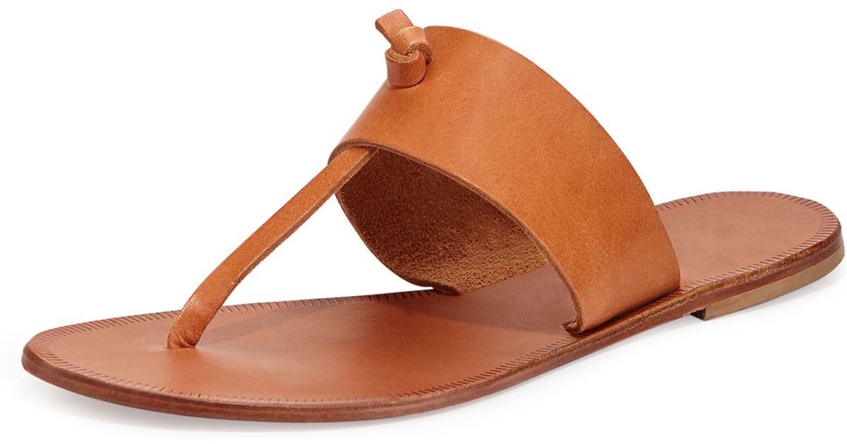 slip on thong sandals