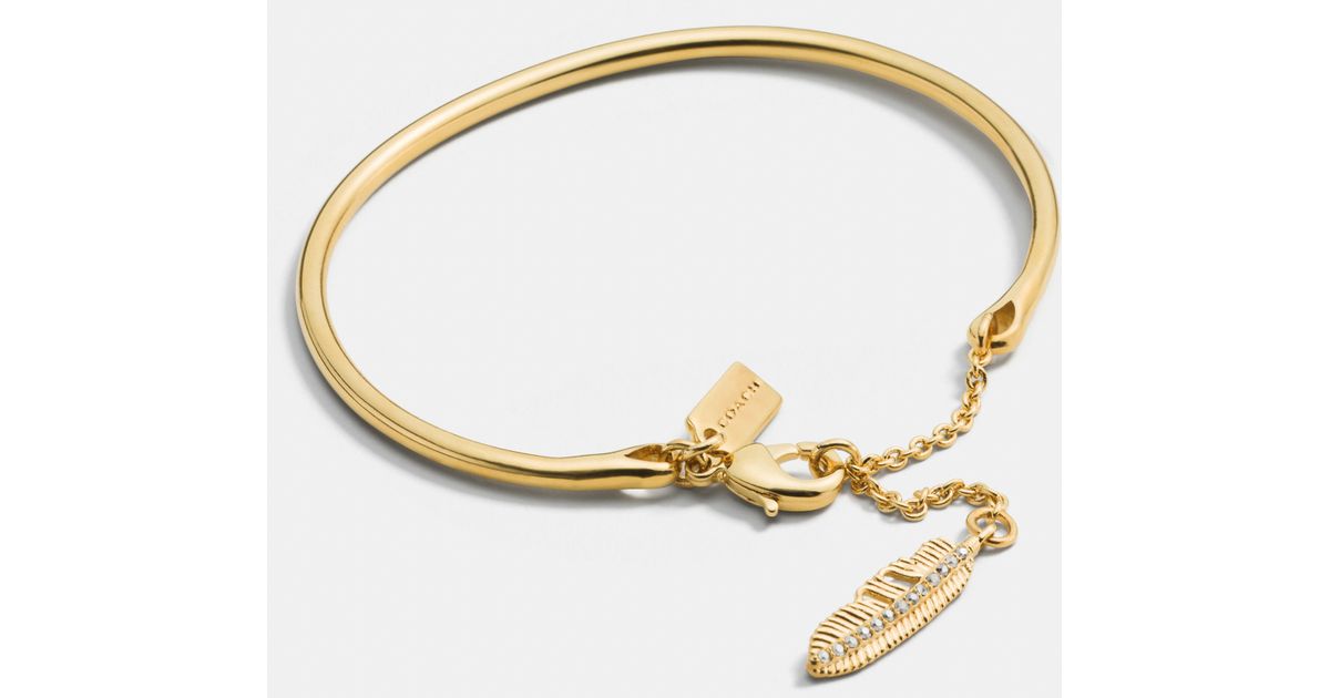 coach pave bracelet
