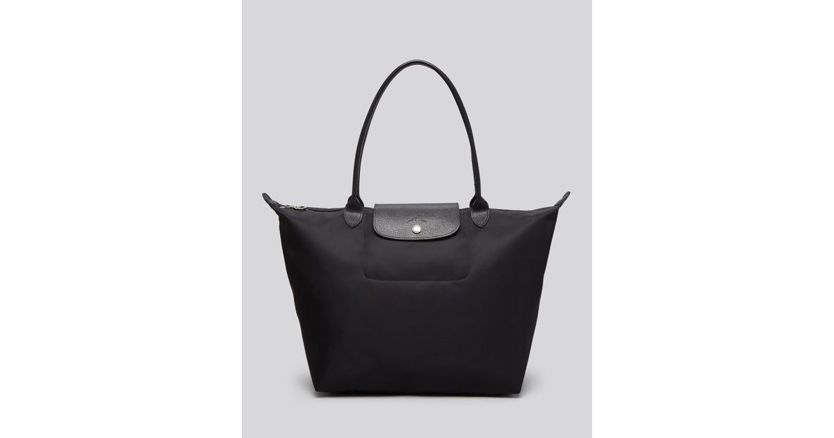 Longchamp Black Le Pliage Neo Large Tote