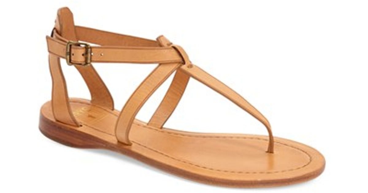 Frye Leather 'rachel' T-strap Sandal in 