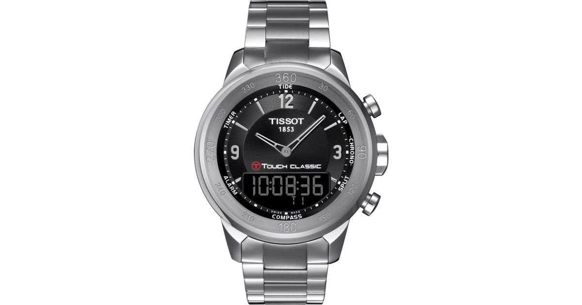 swiss analog digital watch