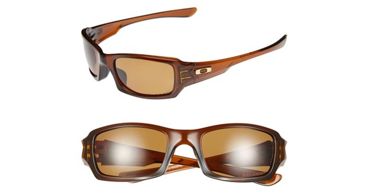 oakley fives squared rootbeer