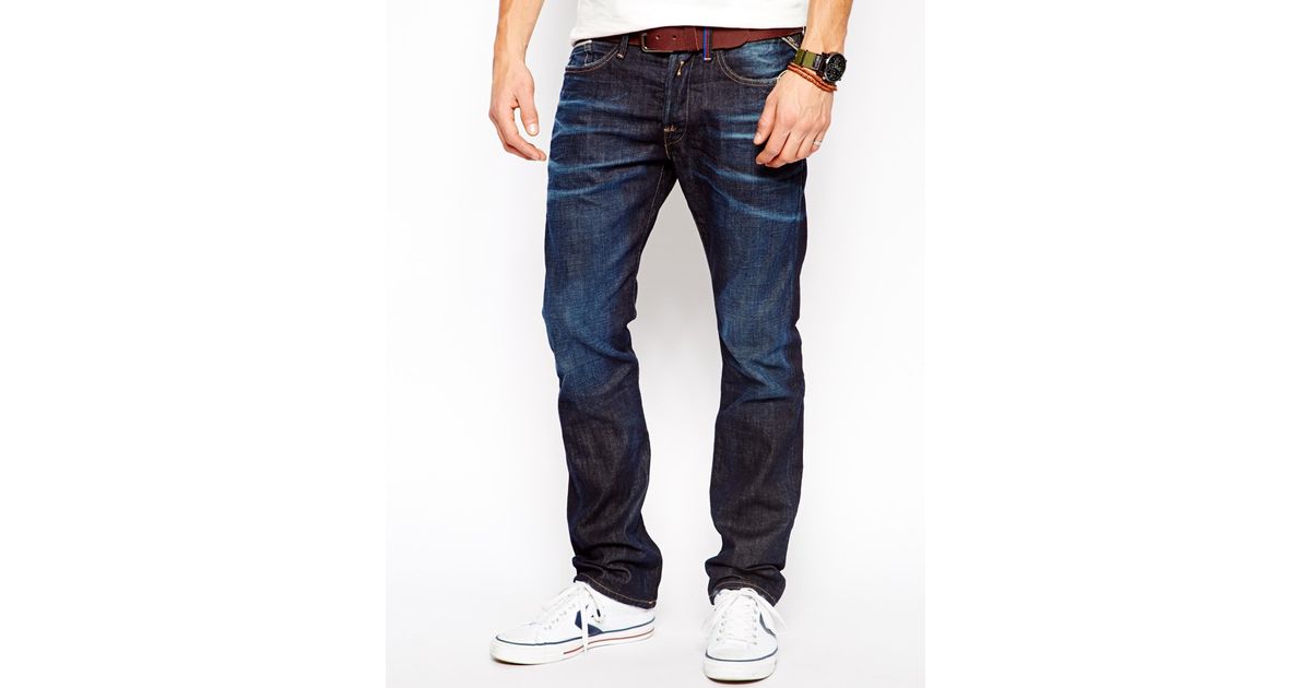 Replay Straight Fit Jeans Waitom Barcelona Fc Collection in Blue for Men |  Lyst Canada