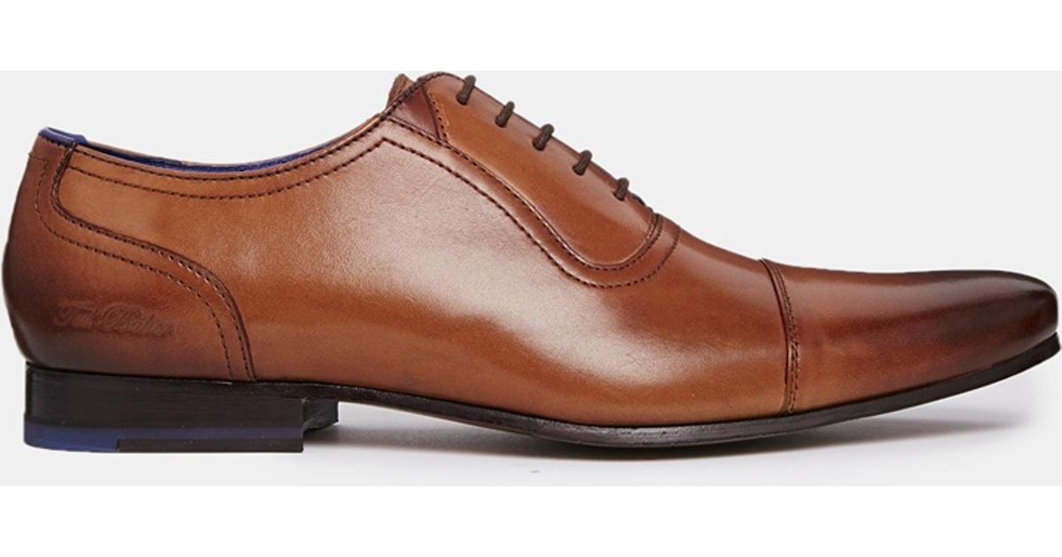 Ted Baker Rogrr Oxford Shoes in Tan 