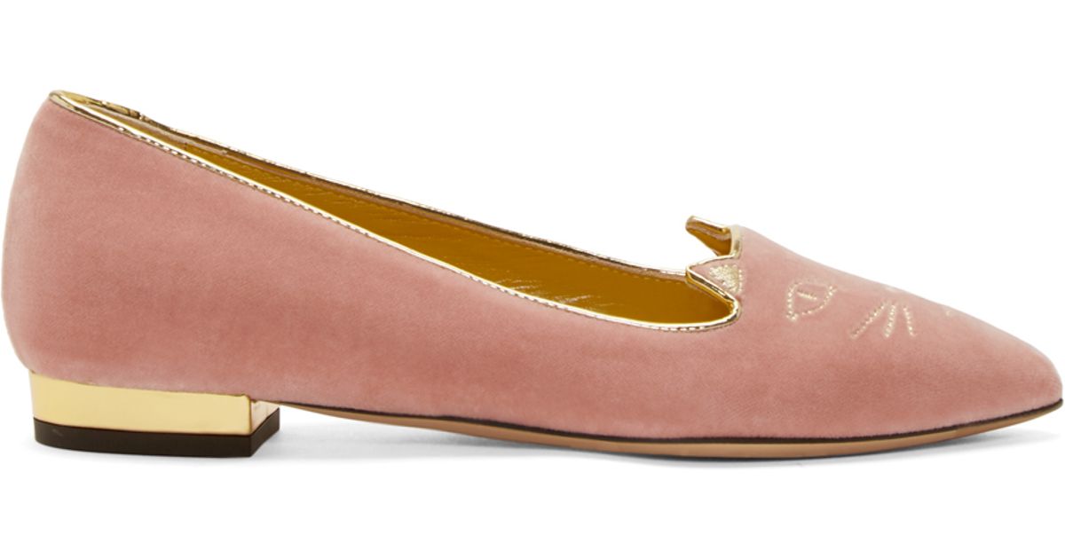 charlotte olympia kitty slippers