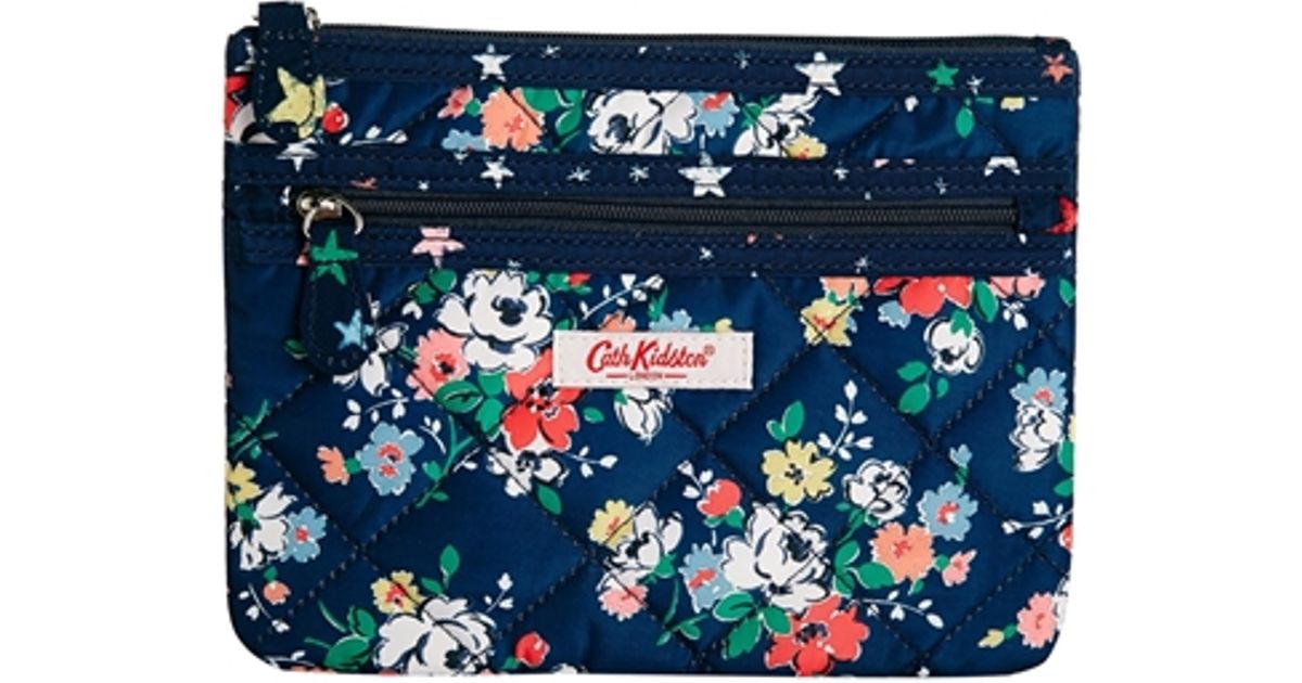 Cath Kidston Quilted Double Zip Purse 