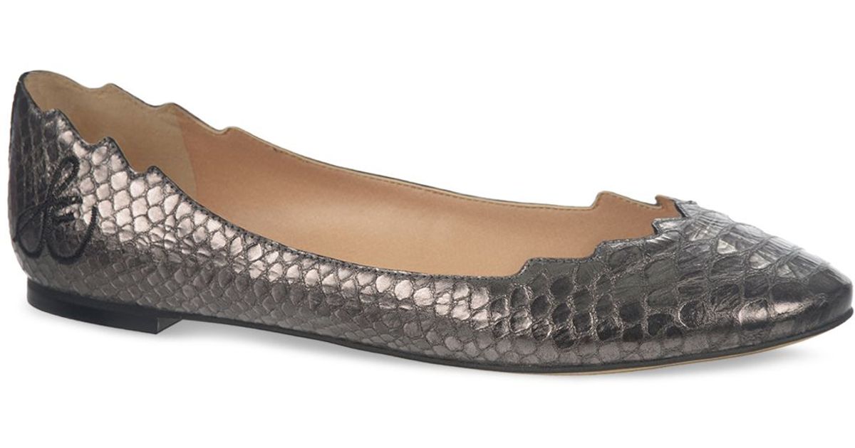 sam edelman metallic flats