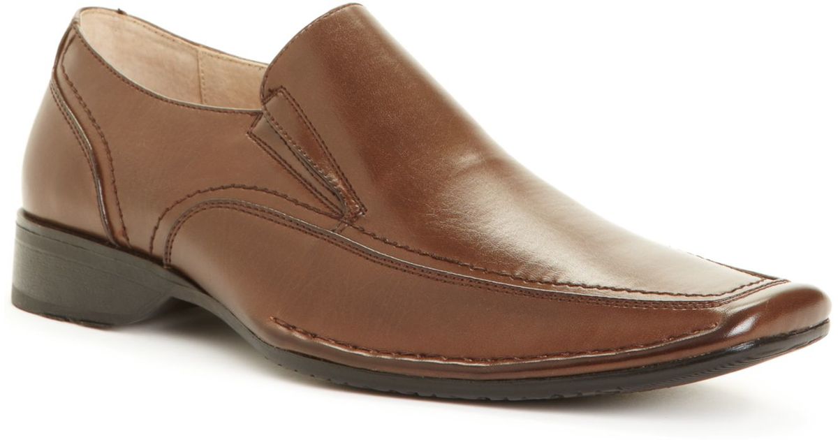 Steve Madden Madden Ranch Slip-On Loafers in Brown for Men - Lyst