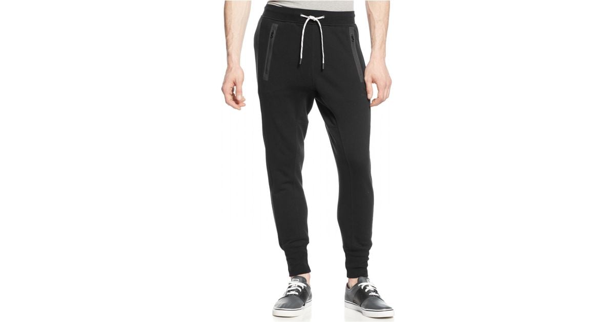 PUMA French Terry Joggers in Black for Men