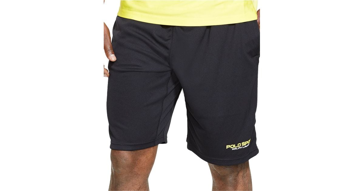 Polo Ralph Lauren Polo Sport All-sport Athletic Shorts in Black for Men |  Lyst