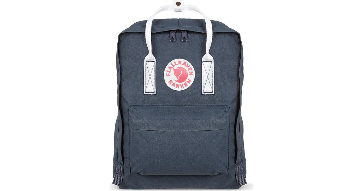 kanken blue and white