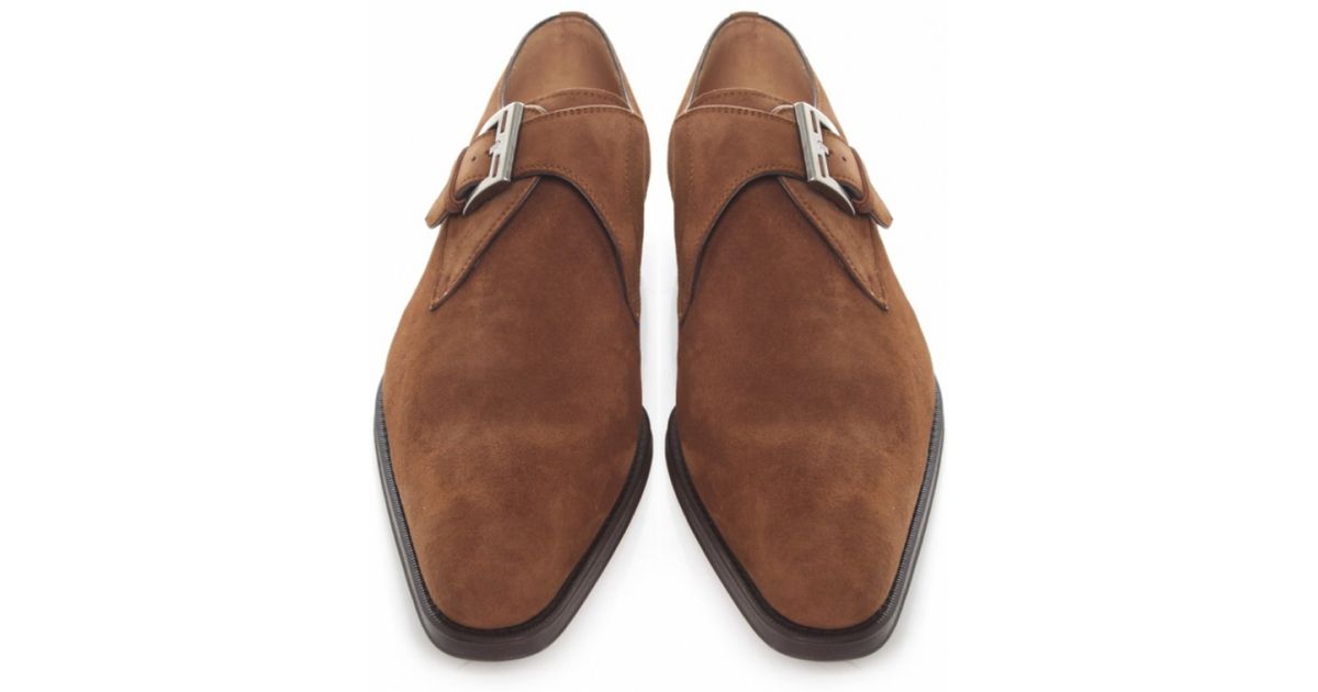 magnanni suede shoes