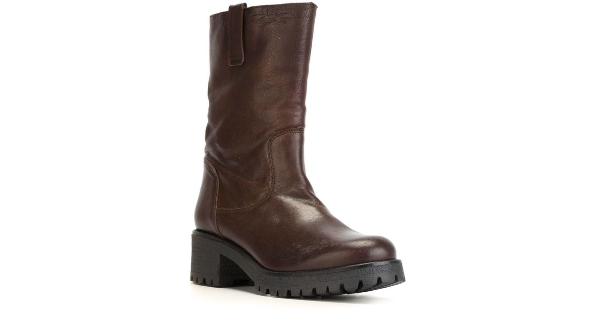 calf length boots for men