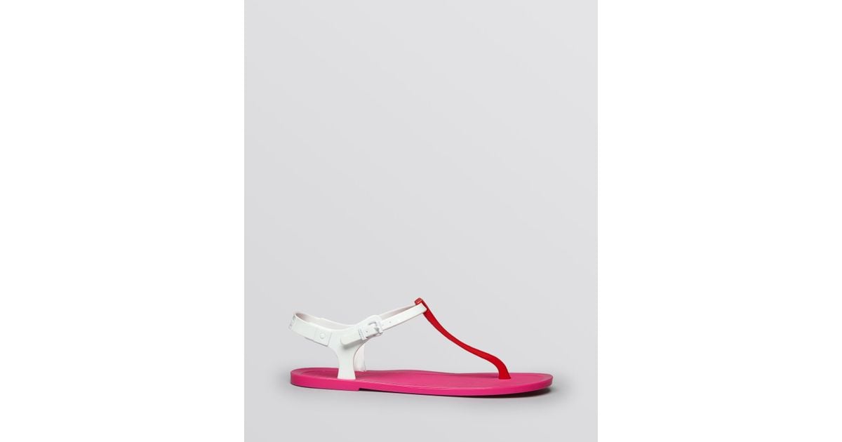 hunter jelly sandals