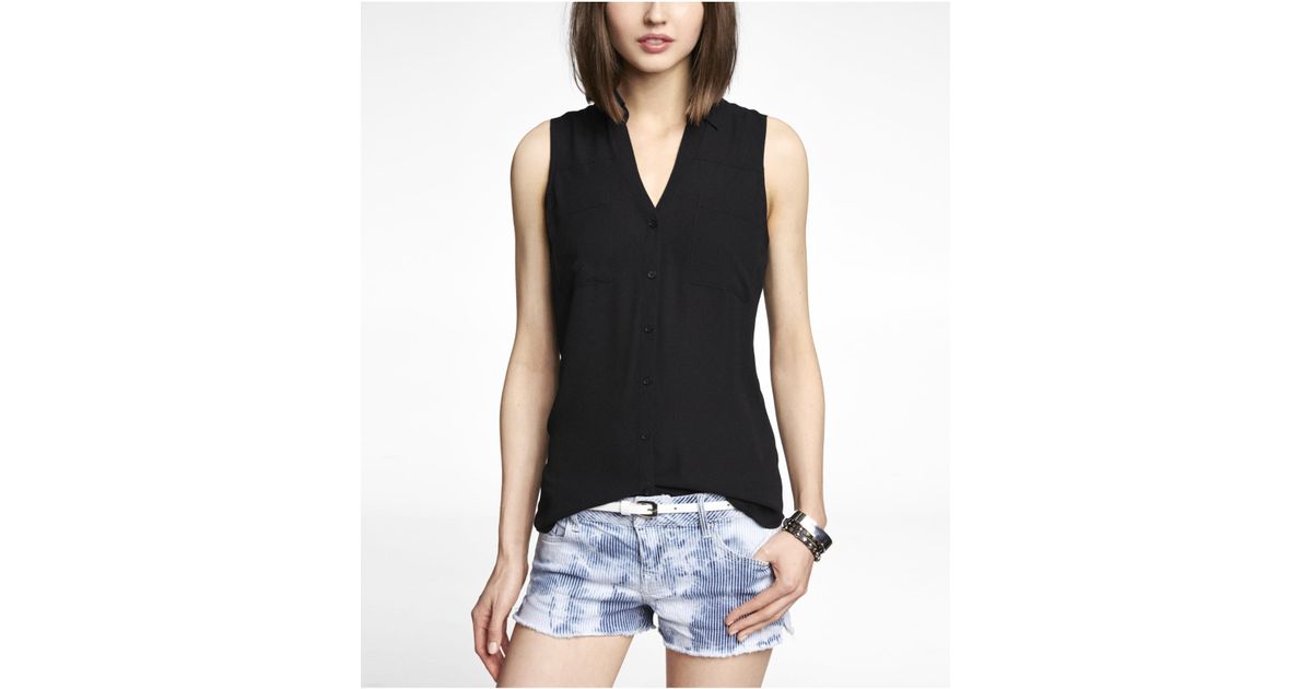 Express Sleeveless Portofino Shirt in 