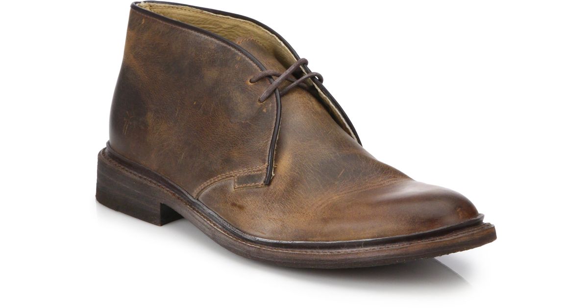 chukka lace up boots