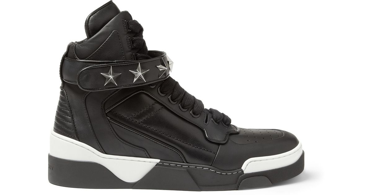 Givenchy Tyson Hightop Leather Sneakers 