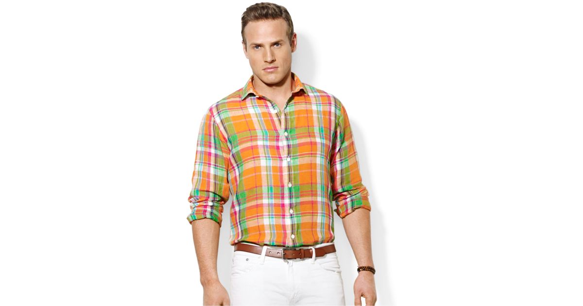 big & tall linen shirts