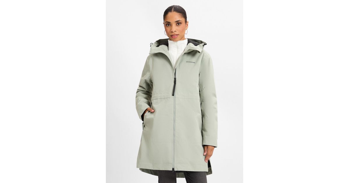 Didriksons Jacke elena in Natur Lyst AT