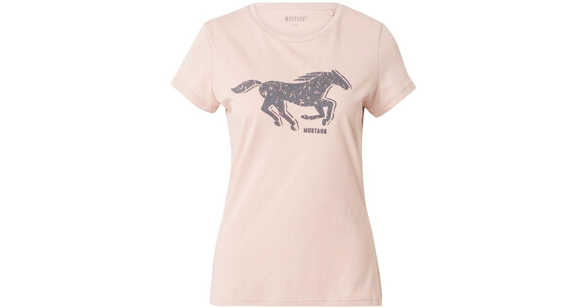 Mustang Shirt \'alexia\' in Pink | Lyst DE | T-Shirts