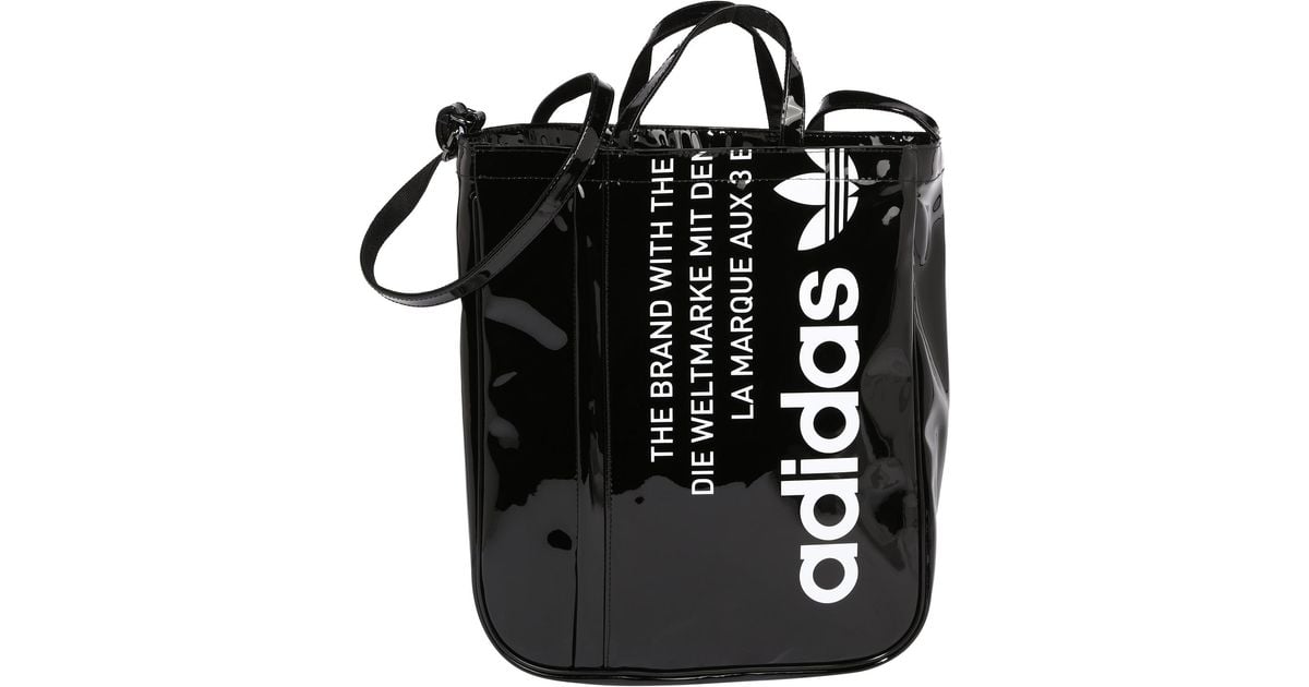 adidas Originals Shopper vintage airliner luxe in Schwarz Lyst DE
