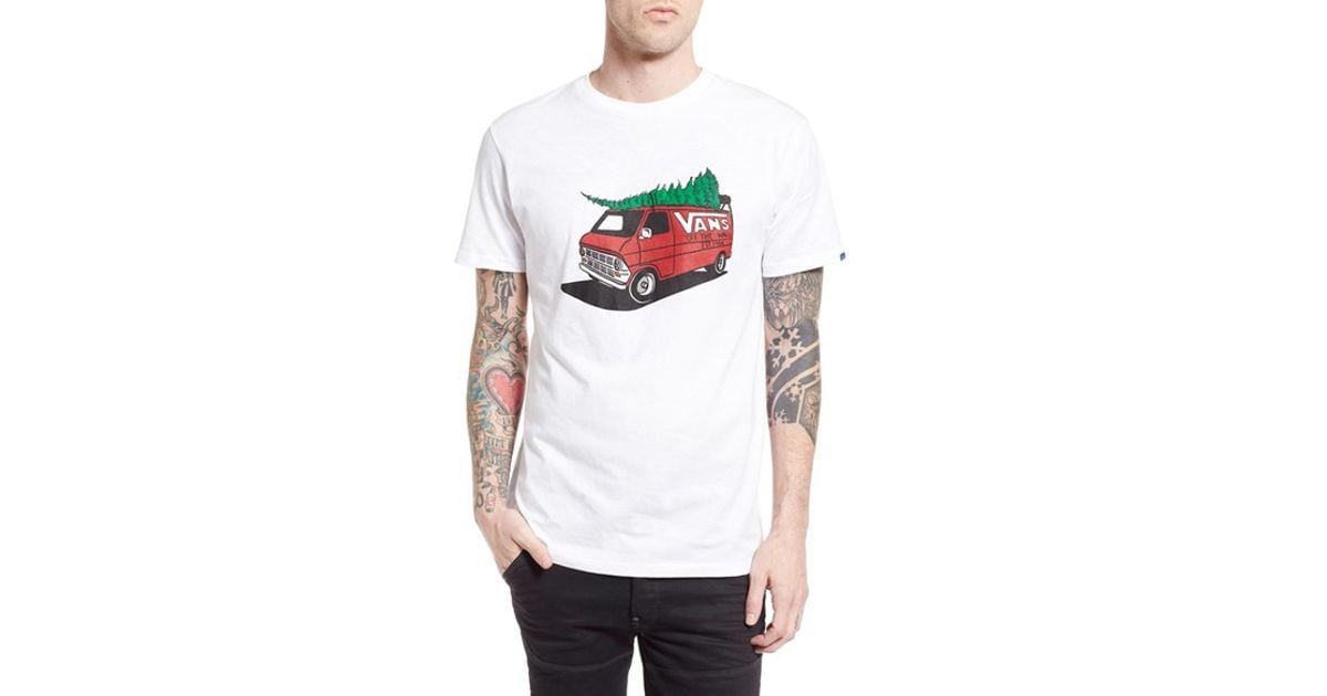 vans christmas t shirt
