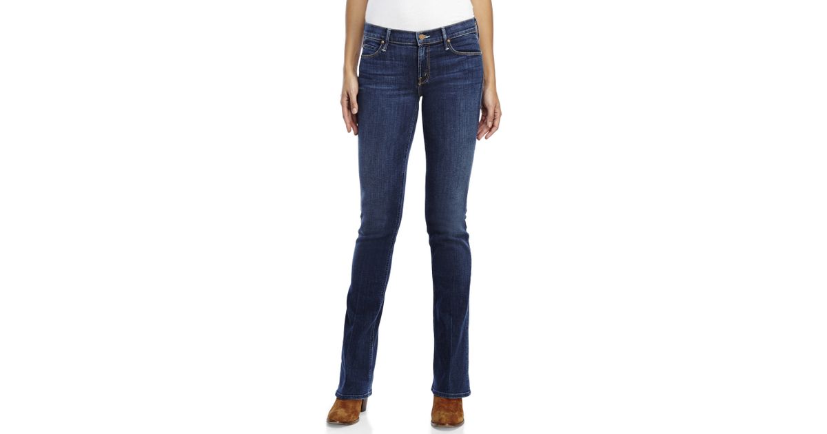 mother the runaway bootcut jeans