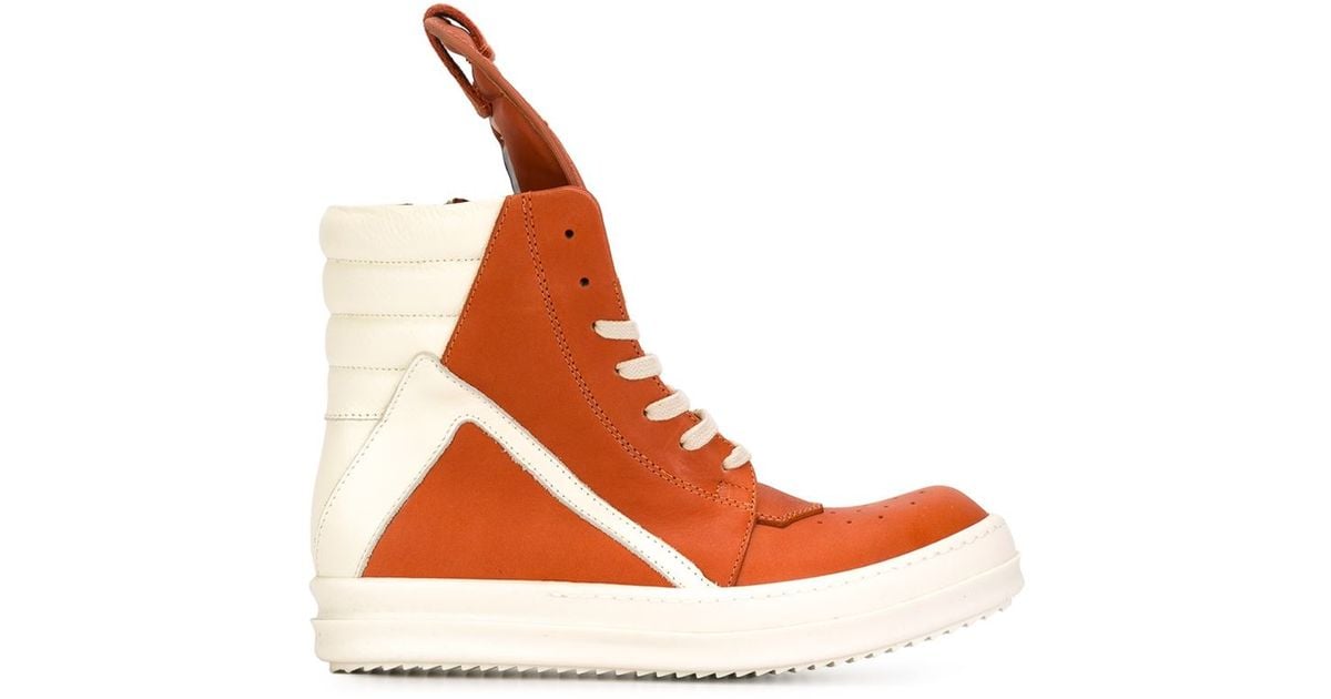 orange rick owens