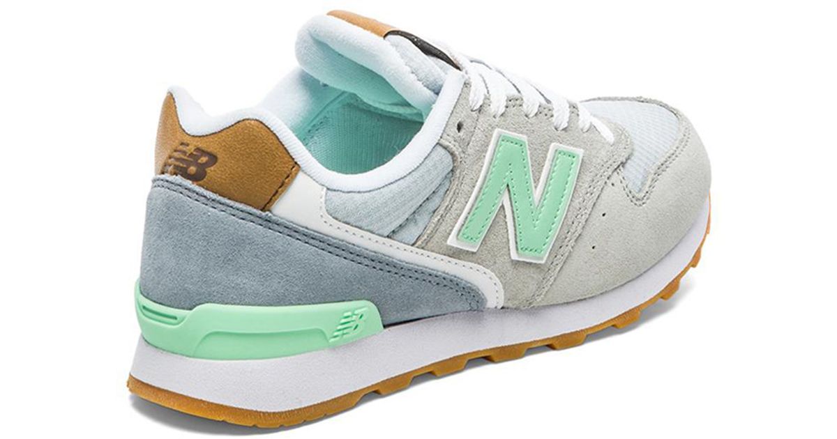 new balance 696 grey green