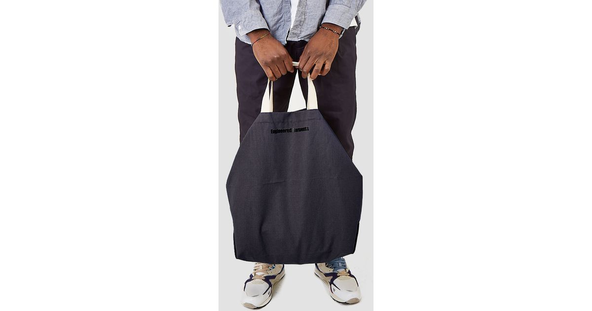 Engineered Garments Carry All Tote Navy Nyco Ripstop In Blue For Men Lyst