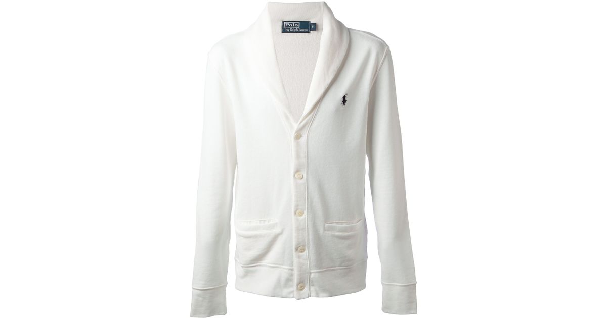 White shawl outlet cardigan