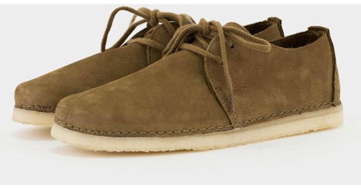 clarks ashton olive